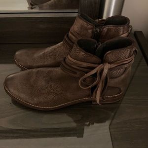 Brown Free People Booties